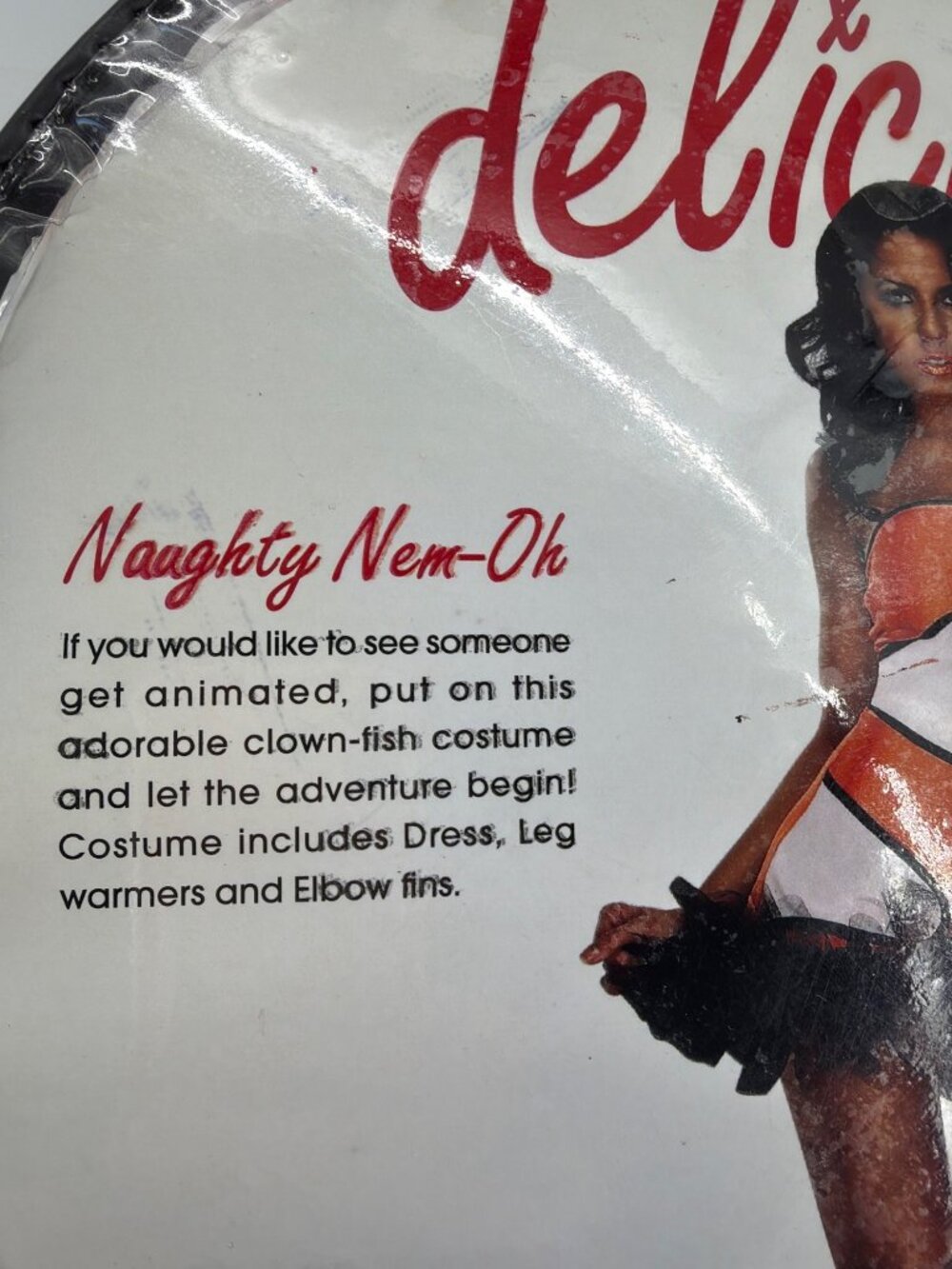 Sexy Womens Nemo Cosplay Costume Naughty Nem-Oh Dress Set Size Medium/Large - Picture 8 of 12